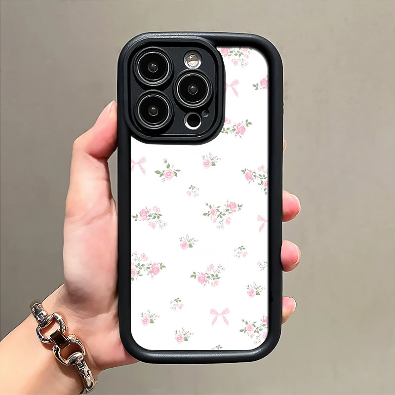 Premium Cewek Bunga Aesthetic Case Hp Redmi 14T 13T Pro Redmi Note 14 4G 5G Pro Plus 13 13C 9A F5 10