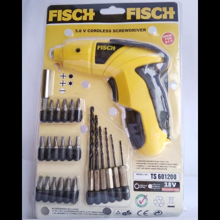 Mesin Bor Cas Mesin Bor Baterai Cas Fisch Bor Charger Tanpa Kabel 3.6V