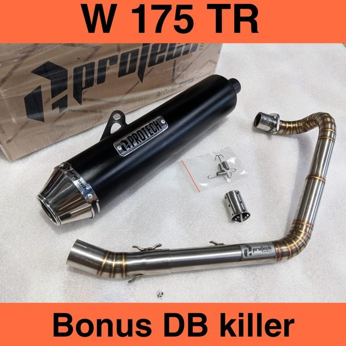 Knalpot W 175 Tr W175 W175Tr Protech Exhaust