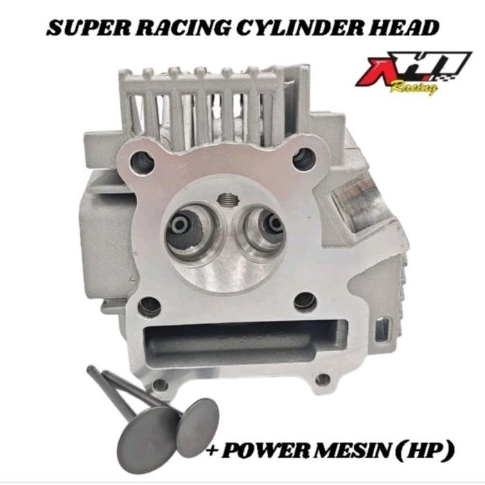 Cylinder Head Blok Ah1 Racing Jupiter Z Old Jupiter Z Burhan Vega R Cylinder Head Kit Klep 24/28 Mm