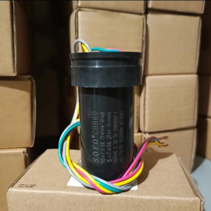 kapasitor mesin cuci denpoo 2 tabung