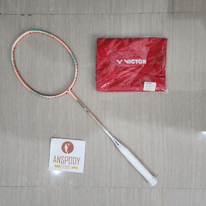 RAKET BADMINTON VICTOR THRUSTER K 66 SAKURA PINK