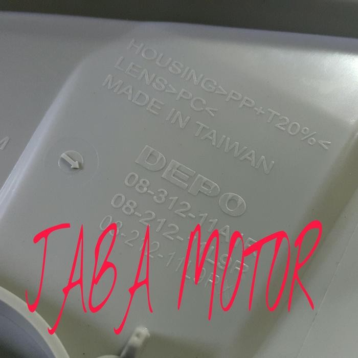 headlamp vios-lampu depan vios-limo 2007-2012 merk depo