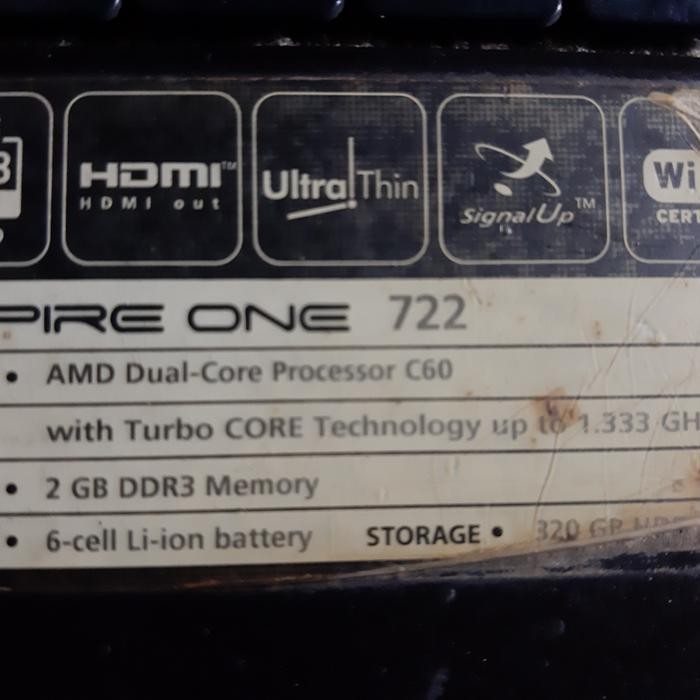 acer aspire one 722 motherboard