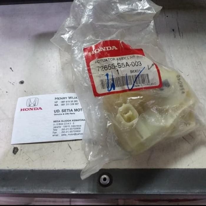 Aktuator Actuator Motor Door Lock Pintu Belakang Kiri Civic 2001-2005