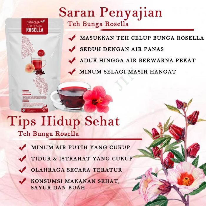

OBAT ANEMIA !! Teh Bunga Rosella Celup Teh 100% Herbal Obat