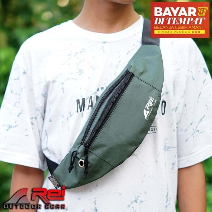 FAVORITE Waistbag Pria REI Tas Slempang Pria