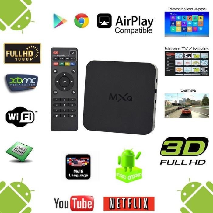 Alat Internet TV BOX MXQ Amlogic S805 1.5Ghz Andorid 4.4 H265