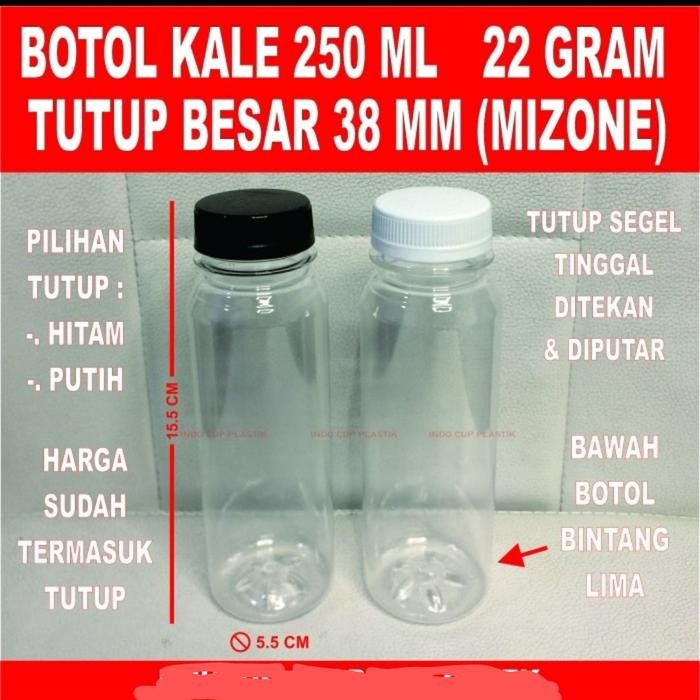 Botol Kale 250 ml - Botol Plastik 250 ml - Kale 250 ml - Botol 250 ml