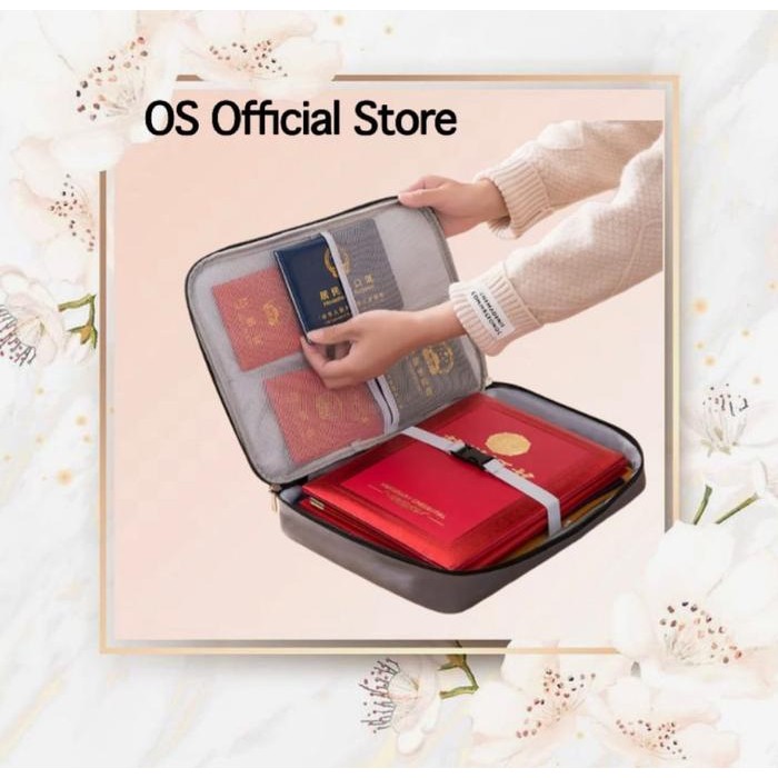 

OS TAS TRAVEL PENYIMPANAN DOKUMEN / TAS DOCUMENT STORAGE BOX