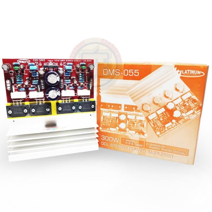 Kit Power Amplifier OCL 300W Stereo DMS 055 PLATINUM