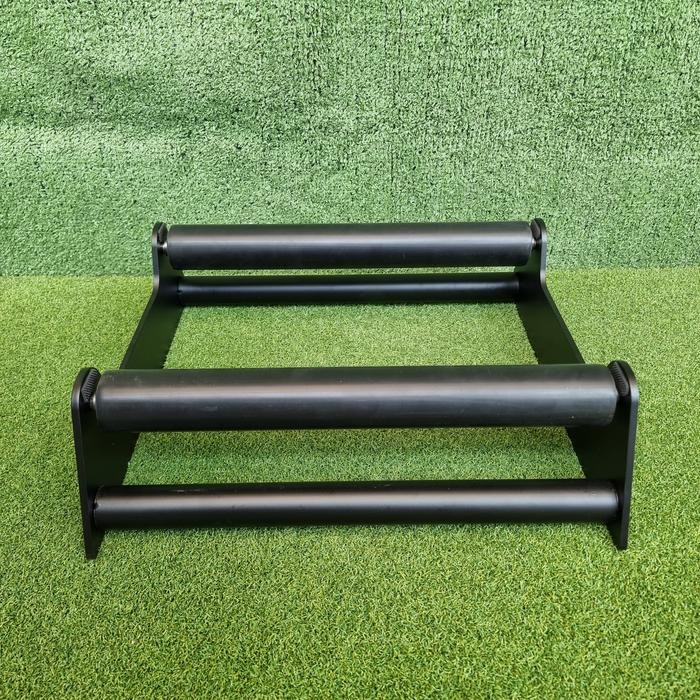 Ready Display Pajangan Velg Putar Wheels Spinner Roller Stand Velg Besi