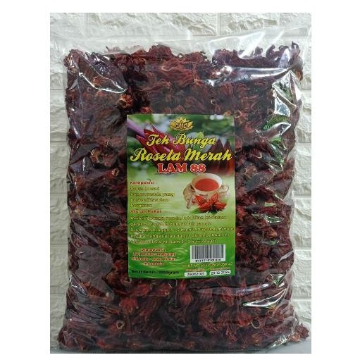 

TEH BUNGA ROSELLA MERAH KERING 1KG ROSELLA MERAH 1KG 100% ASLI