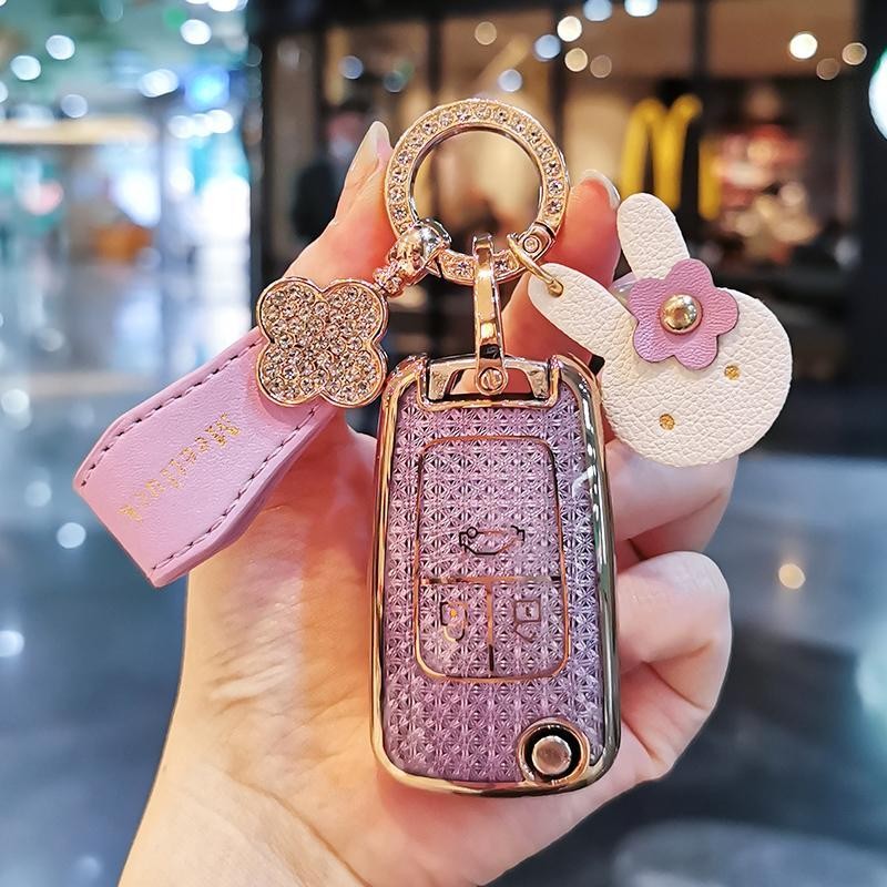 Car key case cover shell for Chevrolet Monza CAVALIER Camaro Trax sail AVEO MALIBU LOVA car key bag 