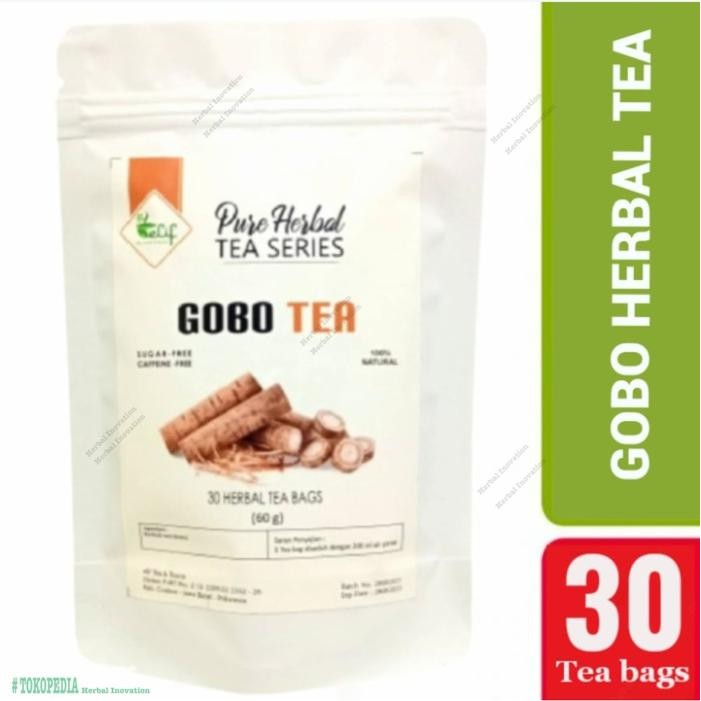 

Gobo Tea : Burdock Root Tea Detox Digestive Diabetes 30 Tea Bag