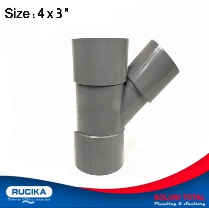 Ready Y Branch AW 4 x 3 Inch Y 45 4 x 3" Rucika