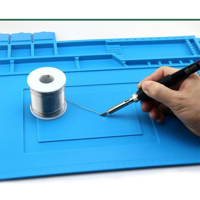 

ALAS SOLDER SILIKON MAT SERVICE TAHAN PANAS MATRAS KERJA INSULATOR