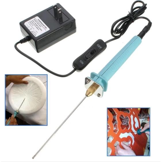 

ALAT DEKORASI UKIR CRAFT FOAM STEROFOM CUTTER PEMOTONG GABUS STYROFOAM