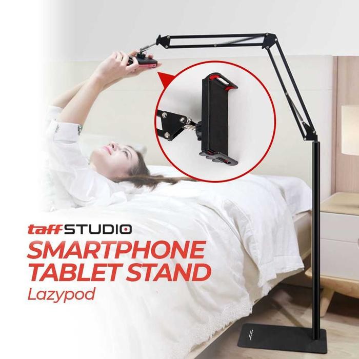 Gercep Taffstudio Lazypod Smartphone Tablet Stand Bracket 360 Degree 140Cm