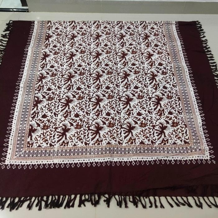 Promooo Taplak Meja Makan Batik 8 Kursi