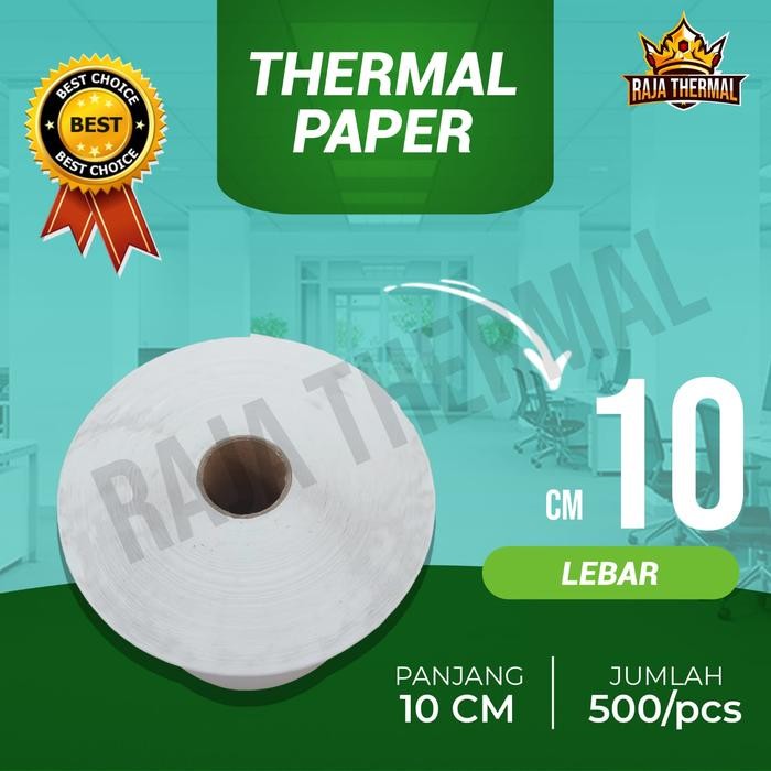 

Kertas Sticker Thermal 100X150 Mm Thermal Label A6 500 Pcs Terbatas