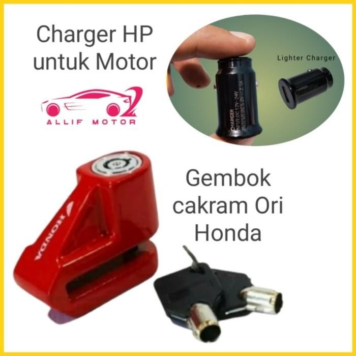 Gembok Cakram Honda Adv Pcx Cbr Vario scoopy Beat dll