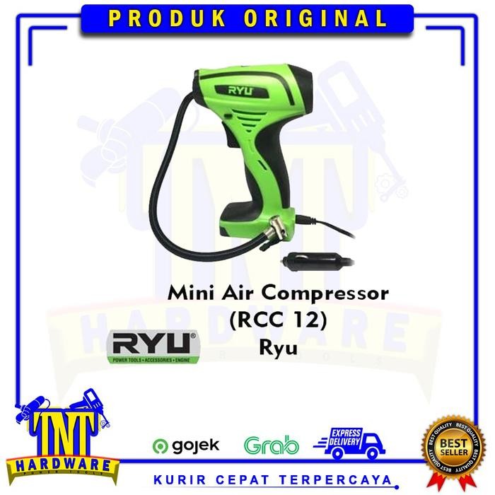 RYU RCC12 Mini air compressor 12V DC pompa ban kompresor mini RCC 12