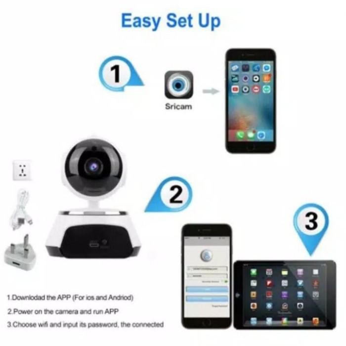 IP Camera WIFI CCTV V380 Smart Wifi Kamera Wireless IP Kamera