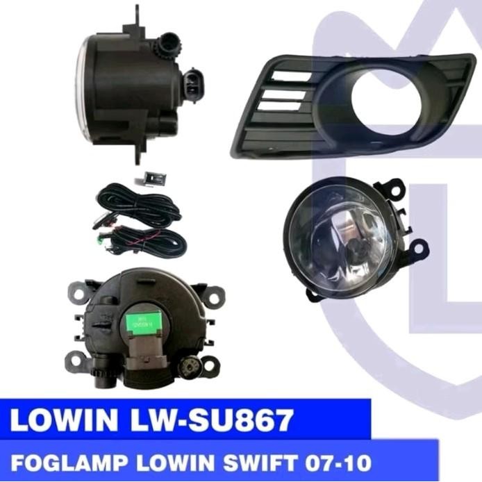 Foglamp Lampu Kabut Lampu Tembak Suzuki Swift Lama 2005-2006 Swift New 2007-2010 All New Swift