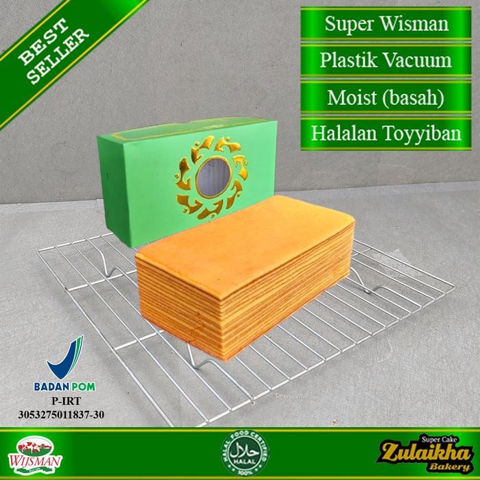 

Lapis legit original super wisman 20x10 cm Kue