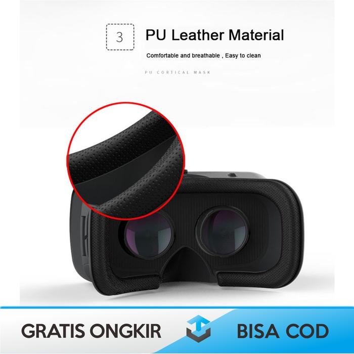 Virtual Reality Box Vr 3D Original Shinecon 6.0 With Headphone 7 Inch