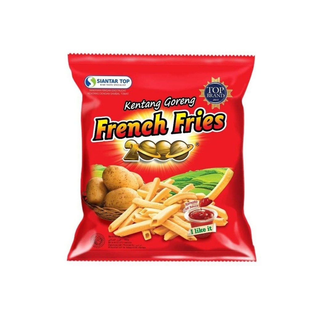 

French Fries 2000 Kentang Goreng 130 gram
