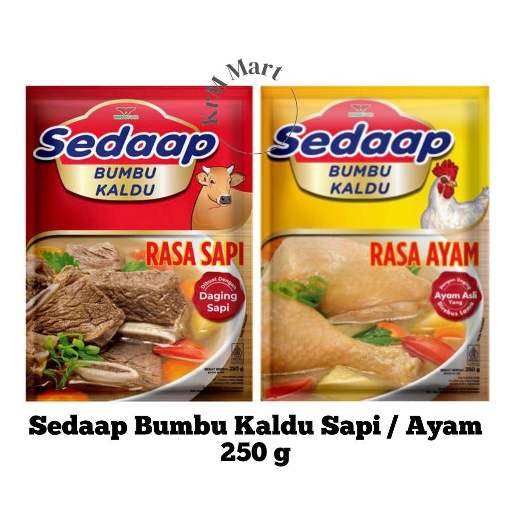 

Sedaap bumbu kaldu SAPI 250gr