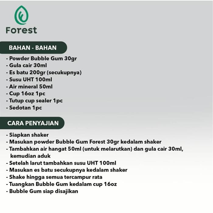 

Bubuk Minuman Red Velvet Powder - Forest Bubble Drink