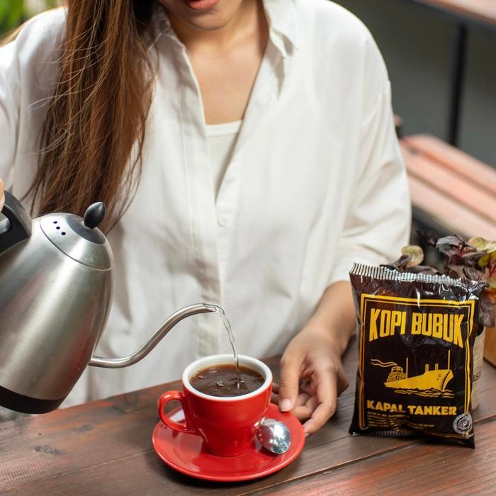 

Kopi Bubuk Kapal Tanker Old - 650 Gr - Kopi Tubruk Campuran Arabika Dan Robusta Asli Kepulauan Riau