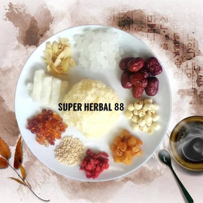 

Paket Herbal Peach Gum Collagen Dessert Tao Jiao Ready Stock