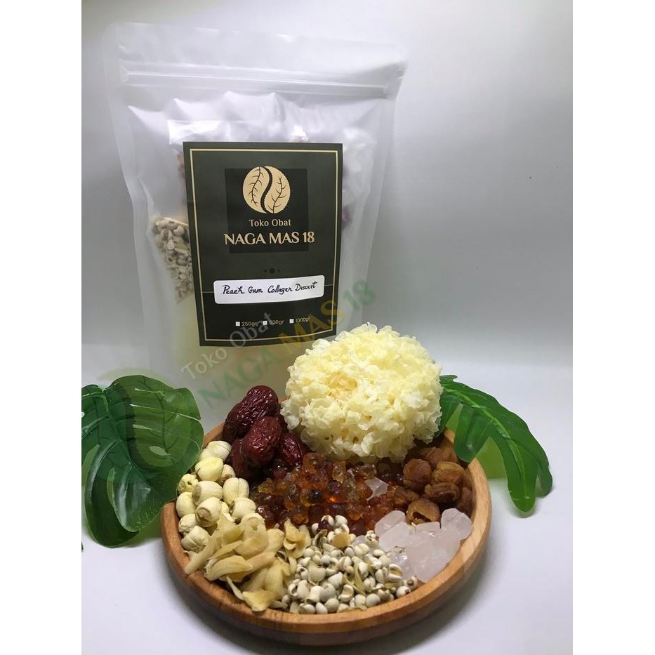 

Peach Gum Collagen Dessert