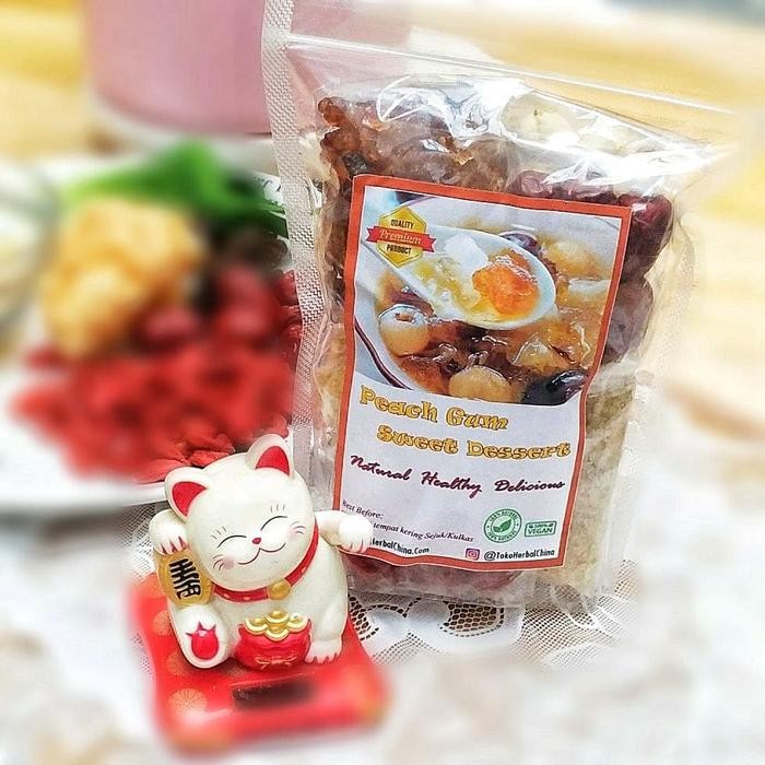 

[Paket Komplit] Minuman Peach Gum Sweet Dessert