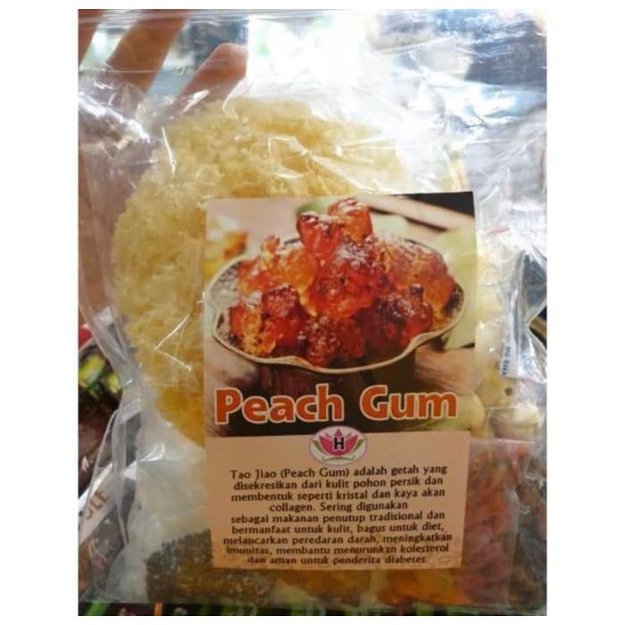 

Peach Gum Dessert Instan ( Peach Gum Komplit )