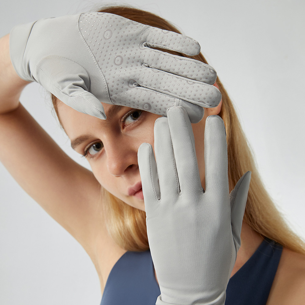 

OhSunny Summer Light Breathable Sunscreen Driving Gloves New Tech Ceramic Fabric UPF 2000+ Anti UV