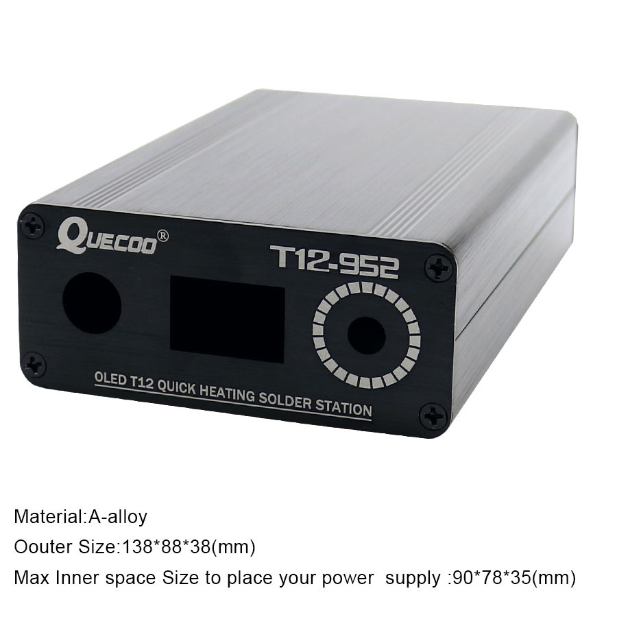 

T12 STC-OLED soldering Station iron DIY parts kits T12-952 Digital Temperature Controller Soldering