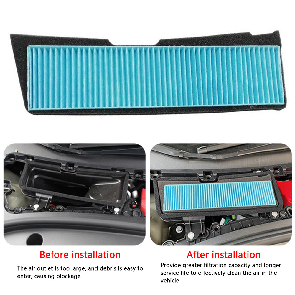 

Air Intake Grille Protective Cover Air Filters for Tesla Model 3 2021 2022 Air Conditioner Inlet