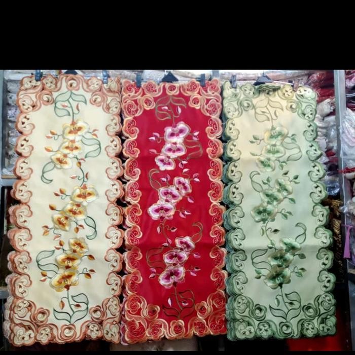 taplak meja tamu bordir