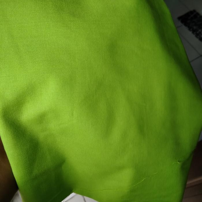 Taplak meja los katun warna hijau muda napkin tapkin serbet makan