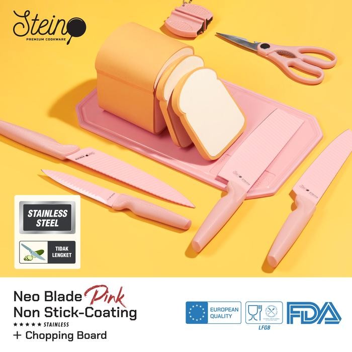 Allthebest STEIN COOKWARE NEO BLADE PINK [ SET + TALENAN SET]