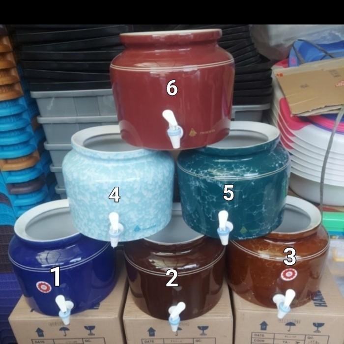 [Allthebest] guci air guci galon guci keramik trisensa