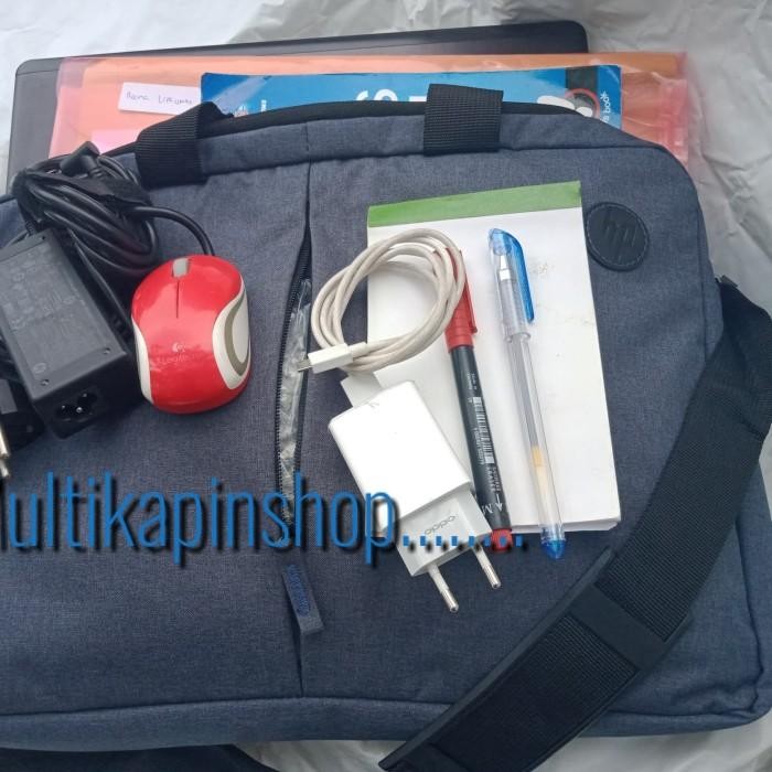 (Allthebest) Tas laptop HP Original New slempang 15.6 inch bisa buat 14 inch