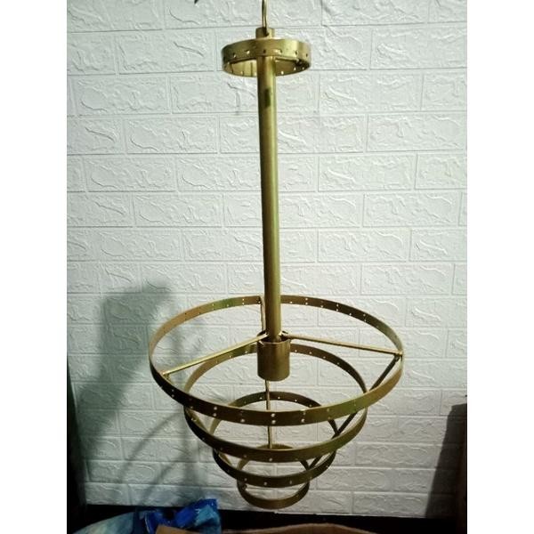 (Allthebest) Rangka lampu mute 60x30cm berkualitas