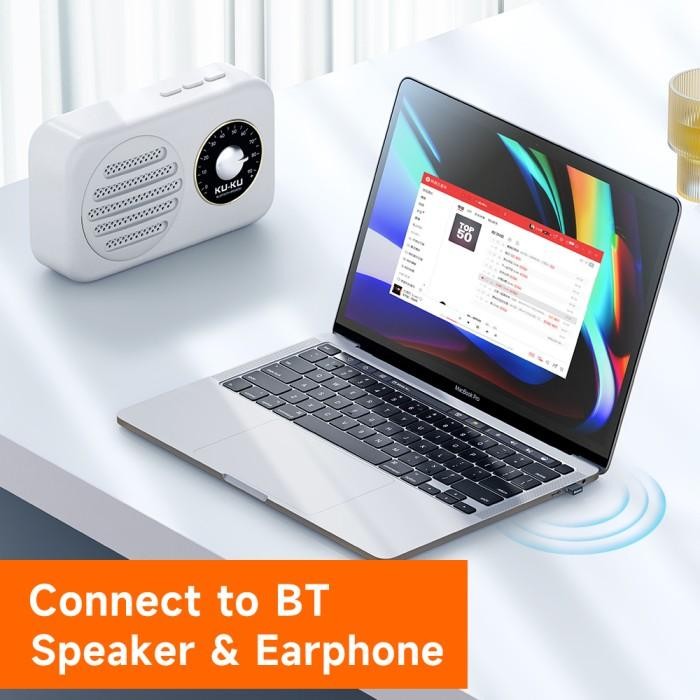 (Allthebest) MCDODO OT-1580 USB Bluetooth 5.1 Dongle Wireless Adapter Receiver