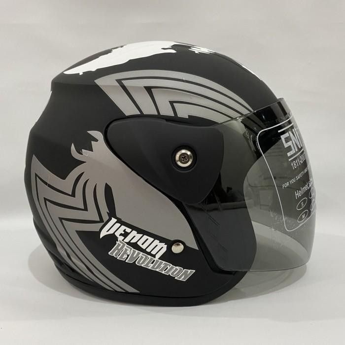 (Allthebest) Helm Half Face Dewasa Evolution Seperti GM Original Pria Wanita SNI